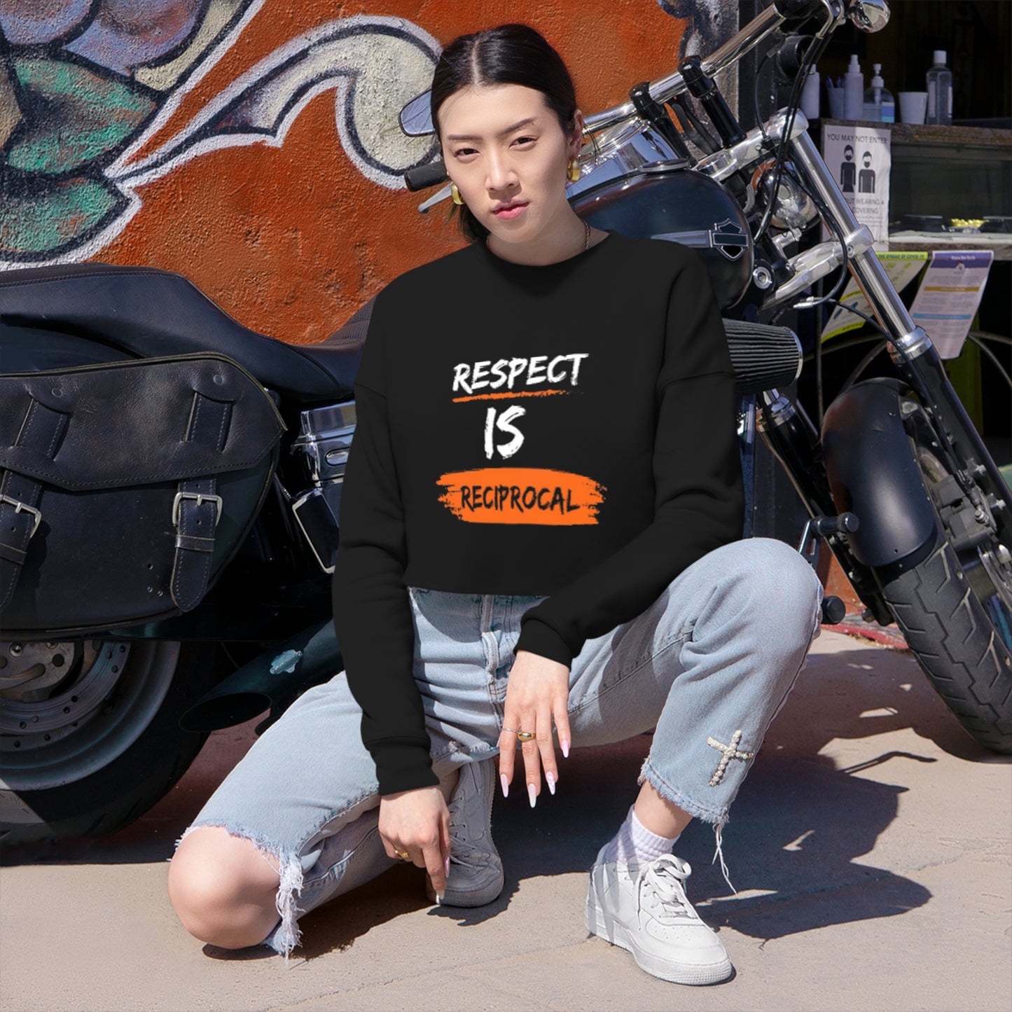Women's Cropped Sweatshirt