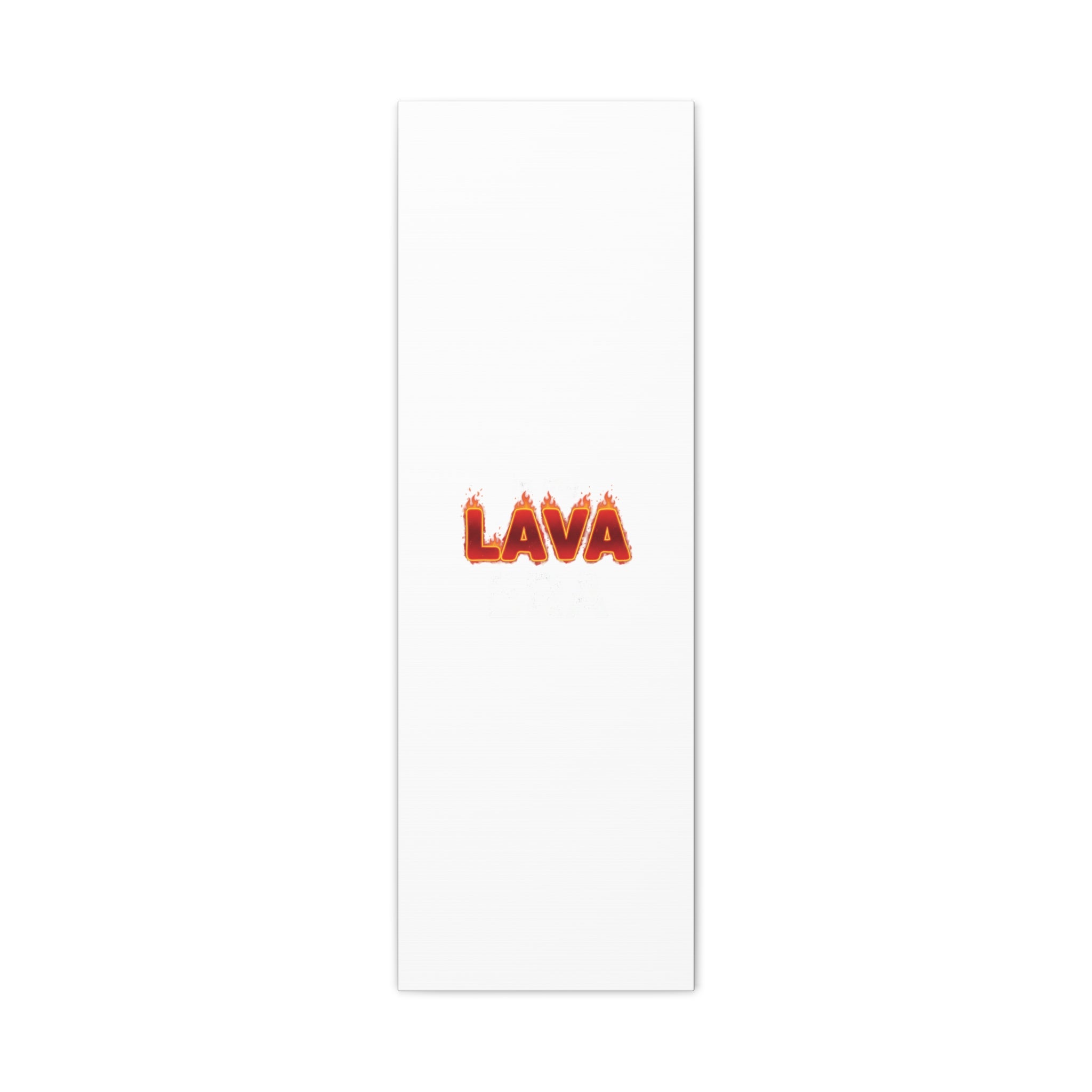 Lava Text Graphic Canvas, holiday burnout meme, festive but tired