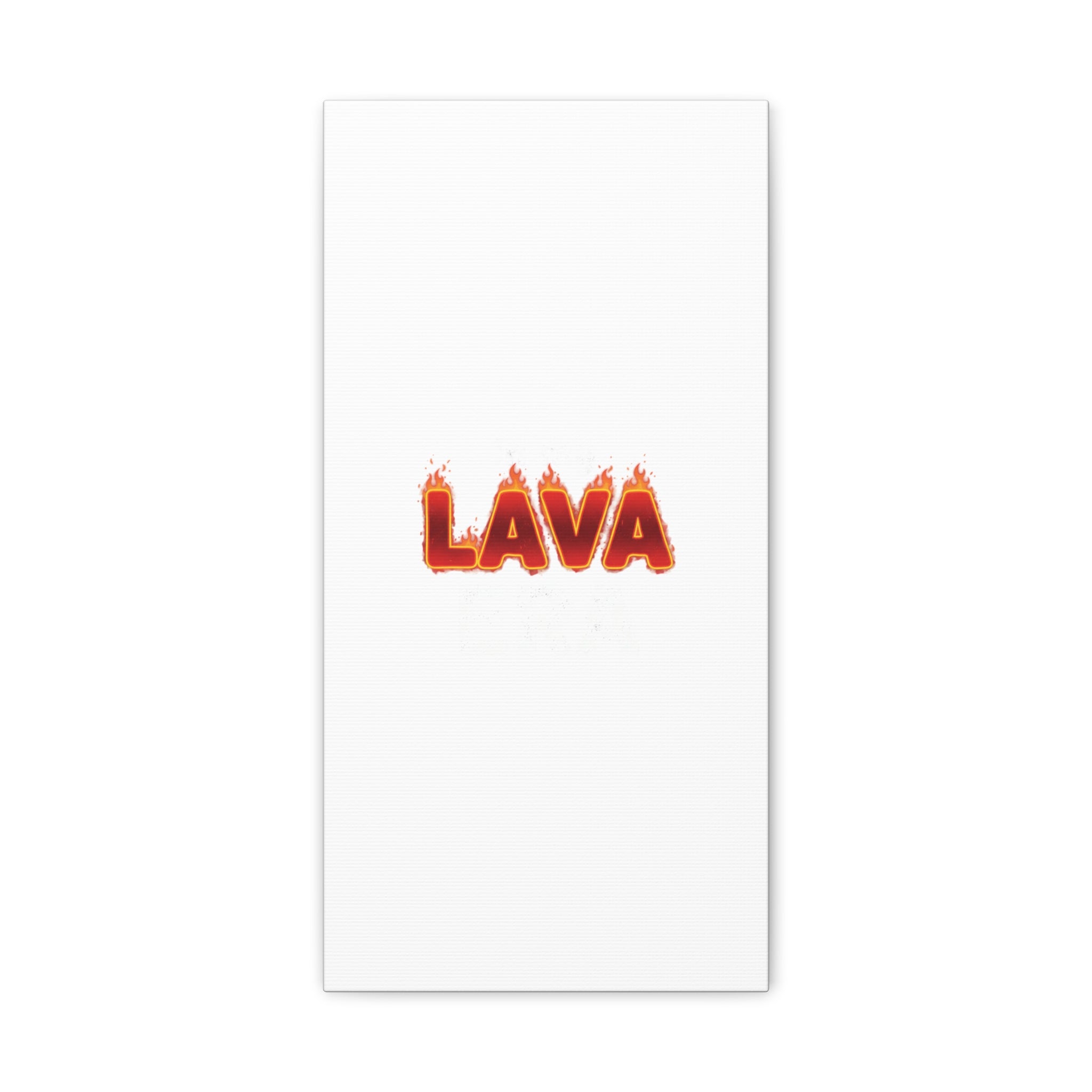 Lava Text Graphic Canvas, holiday burnout meme, festive but tired