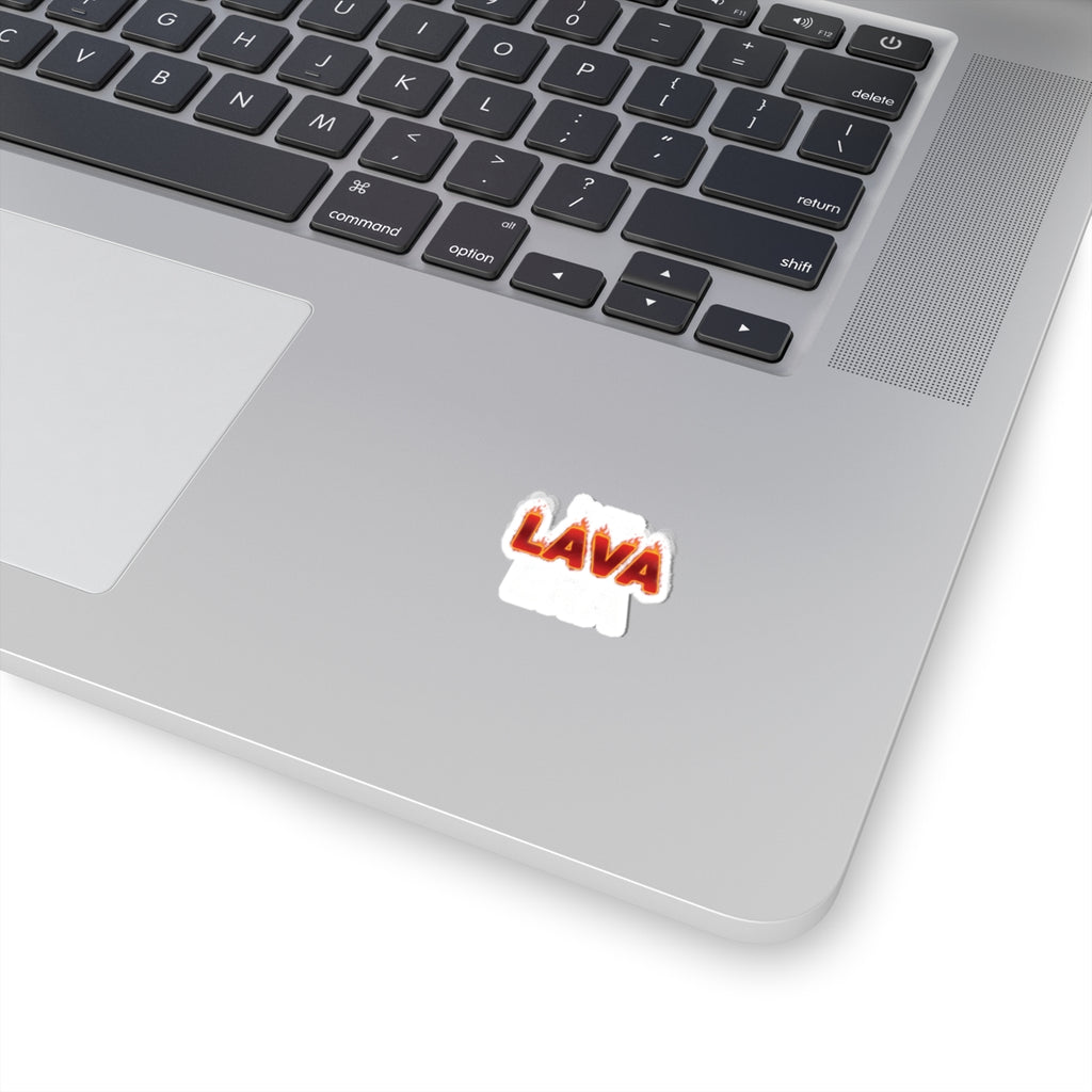 LAVA flame text Sticker | burnout meme, festive but tired