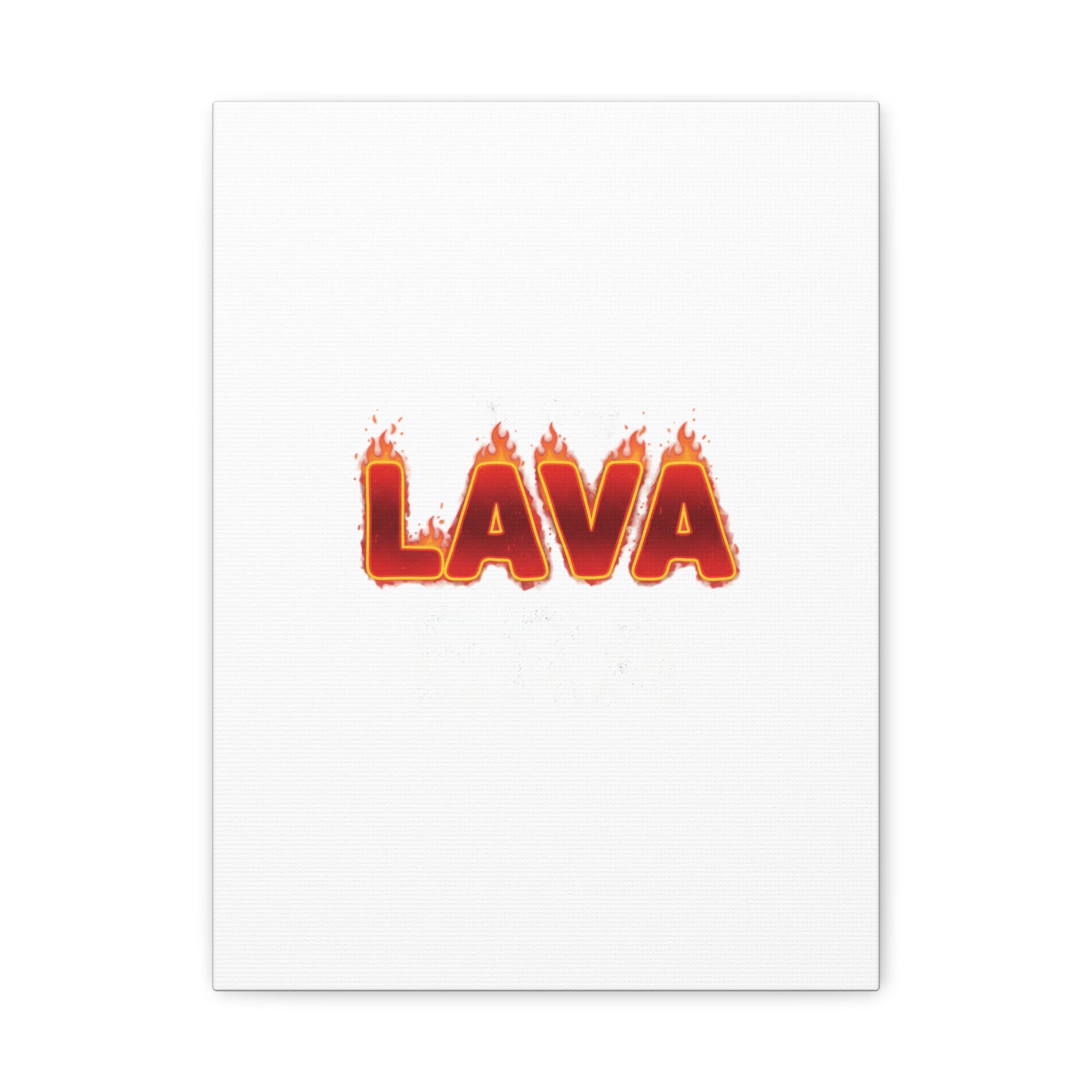 Lava Text Graphic Canvas, holiday burnout meme, festive but tired