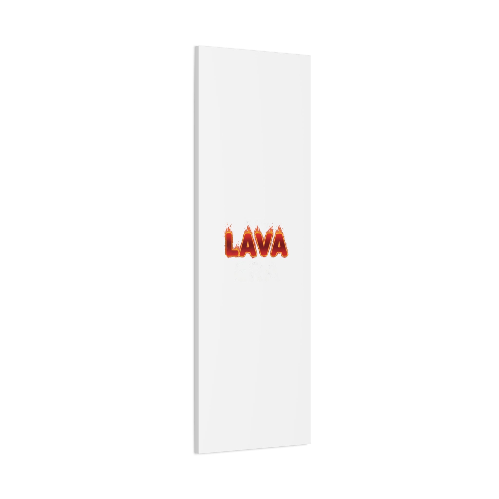Lava Text Graphic Canvas, holiday burnout meme, festive but tired