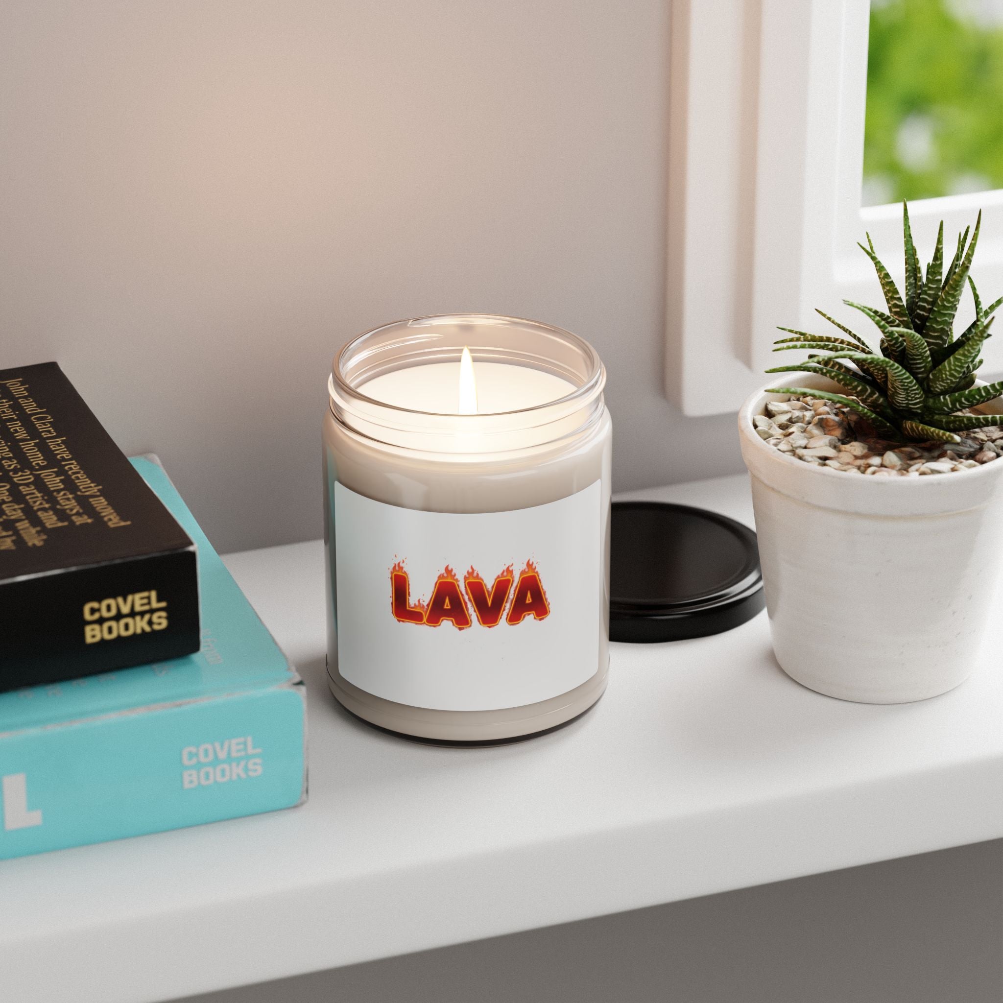 LAVA Candle, Scented Soy Jar | Holiday Burnout Meme, Festive But Tired