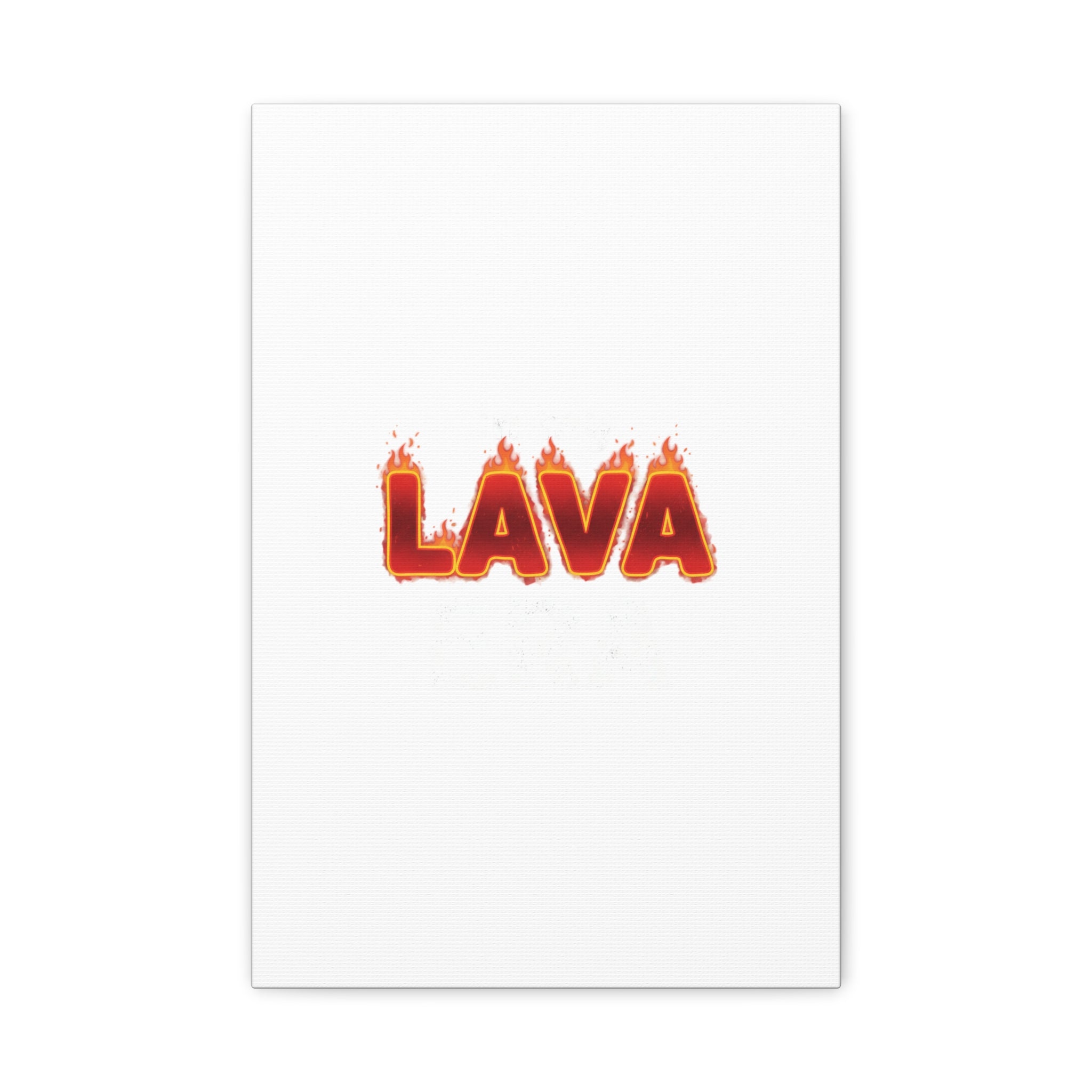 Lava Text Graphic Canvas, holiday burnout meme, festive but tired