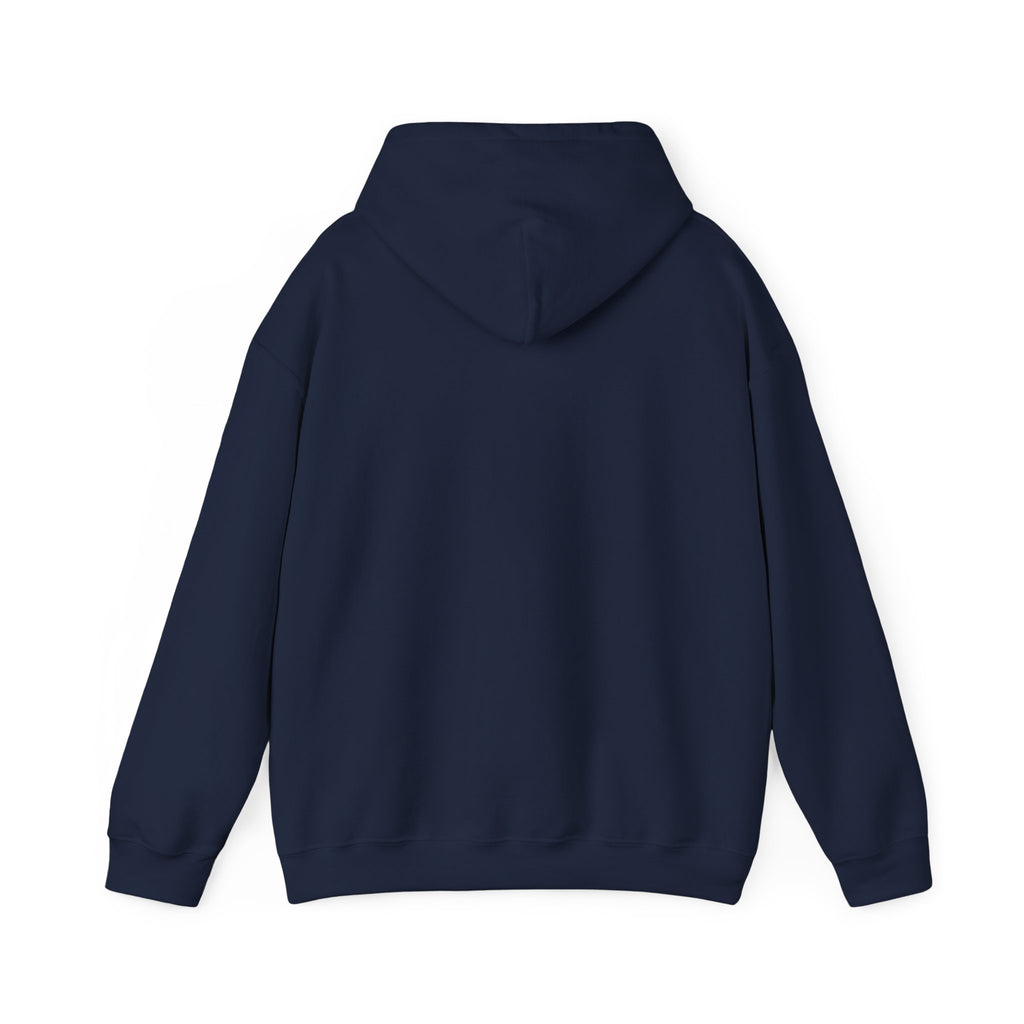 Winter botanical heart hoodie | pine branch design, minimal wreath