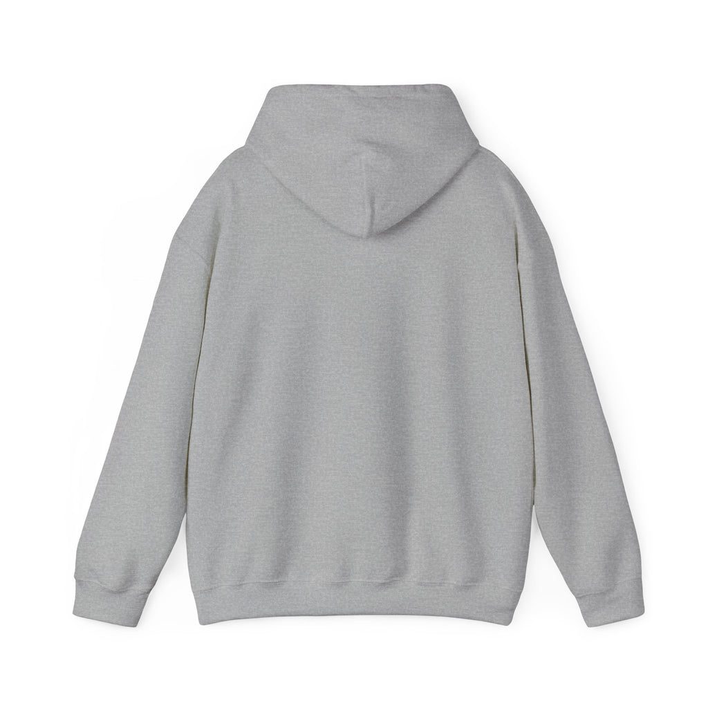 Winter botanical heart hoodie | pine branch design, minimal wreath