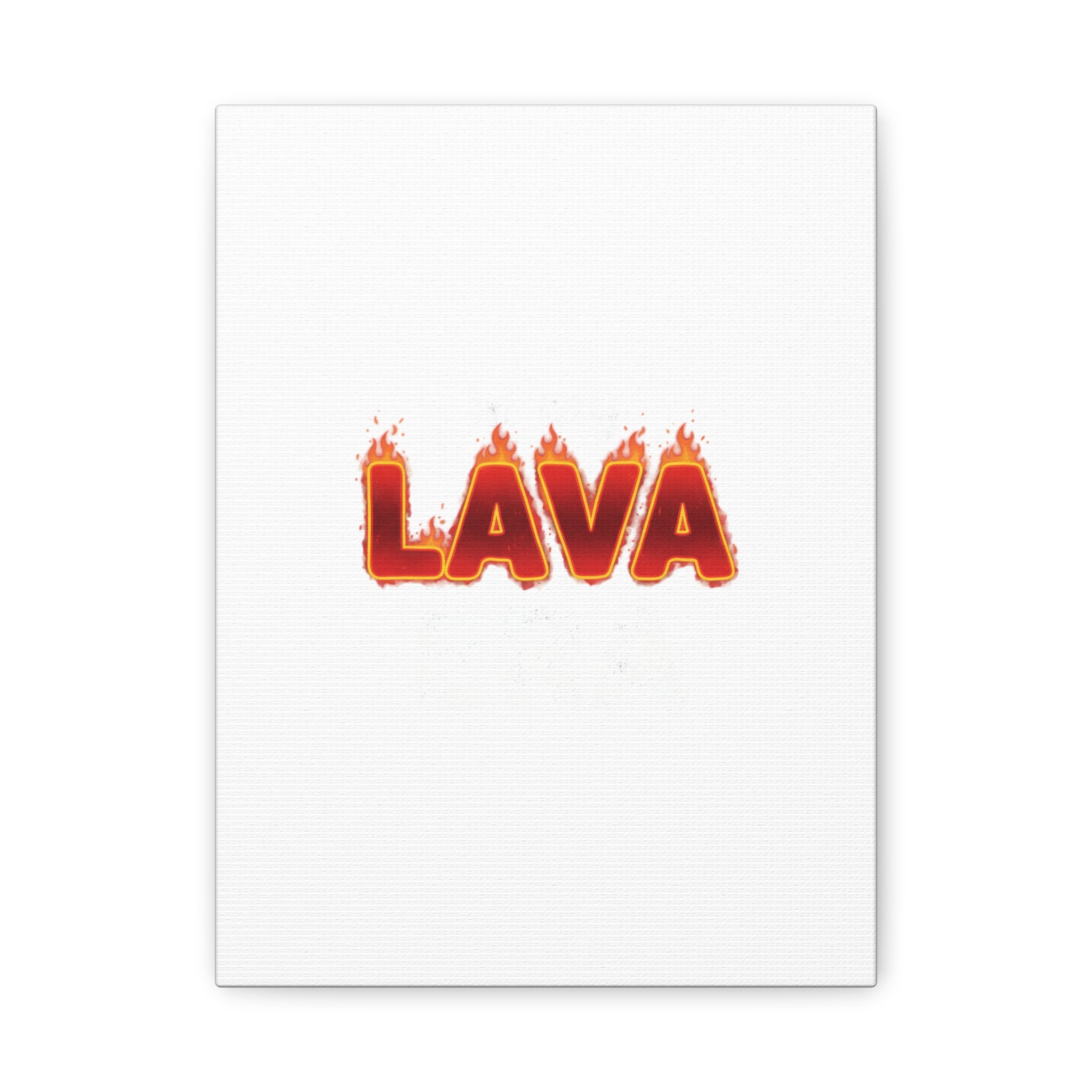 Lava Text Graphic Canvas, holiday burnout meme, festive but tired