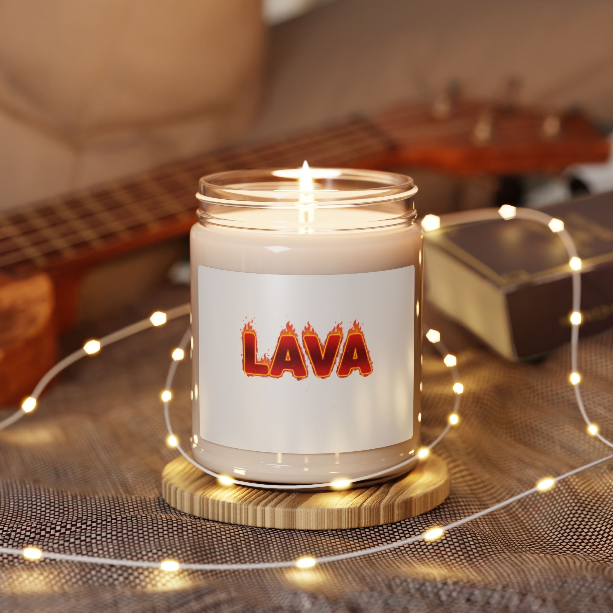LAVA Candle, Scented Soy Jar | Holiday Burnout Meme, Festive But Tired