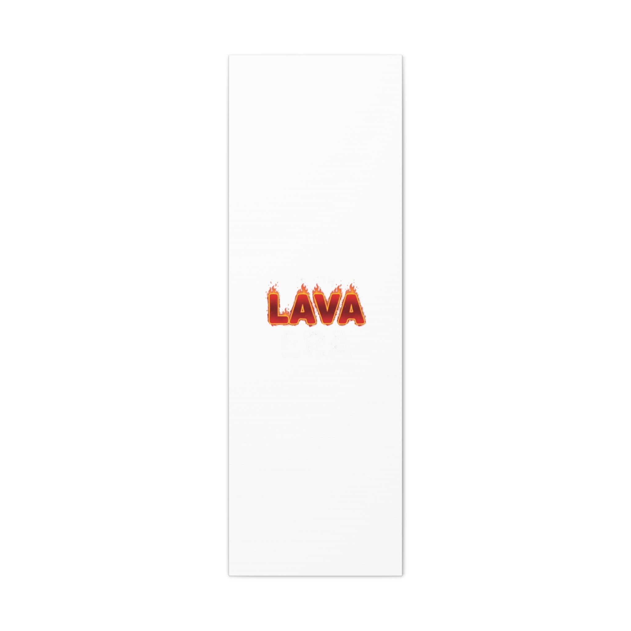 Lava Text Graphic Canvas, holiday burnout meme, festive but tired