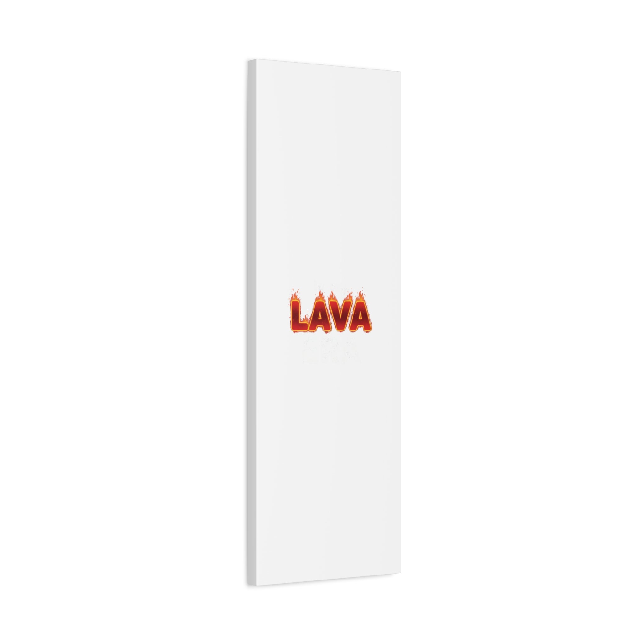 Lava Text Graphic Canvas, holiday burnout meme, festive but tired